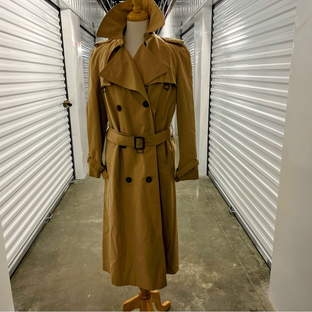 Vintage Leanne Aigne Trench Coat – Size 10 – Made in Hong Kong